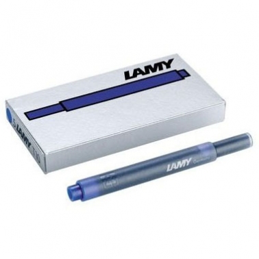 德国直邮 LAMY凌美墨水笔一次性墨水芯5只装 蓝色