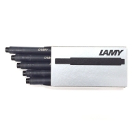 德国直邮 LAMY凌美墨水笔一次性墨水芯5只装 黑色