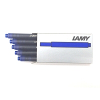 德国直邮 LAMY凌美墨水笔一次性墨水芯5只装 蓝色