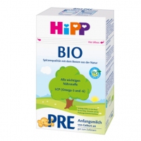 【新品】德国直邮 喜宝Hipp BIO有机婴幼儿奶粉 pre段 600g 适合0-6个月宝宝