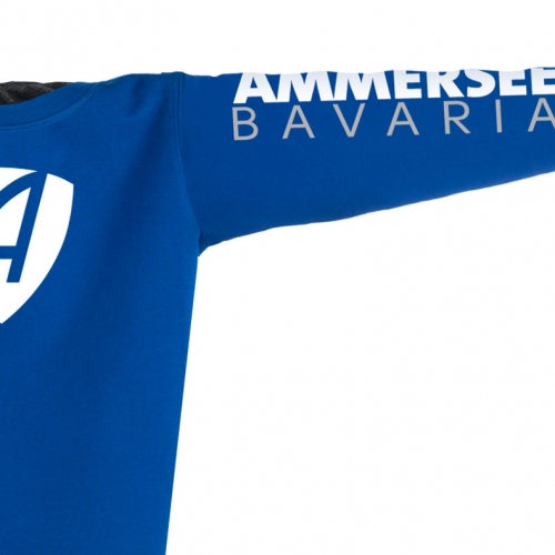 德国直邮 德国AMMERSEE BAVARIA Eco&Fair CB蓝色印花卫衣套头运动衫上衣 【男女同款】 