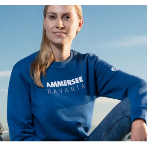 德国直邮 AMMERSEE BAVARIA Eco＆Fair 蓝色套头 运动衫 ...